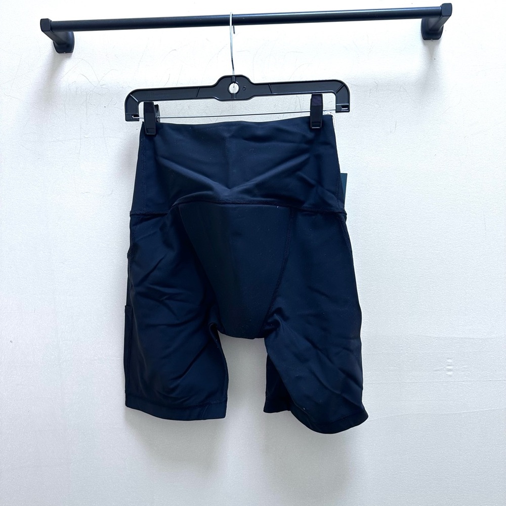 Women’s maternity/postpartum black padded cycling shorts.New w/tags!Size S - Picture 2 of 10